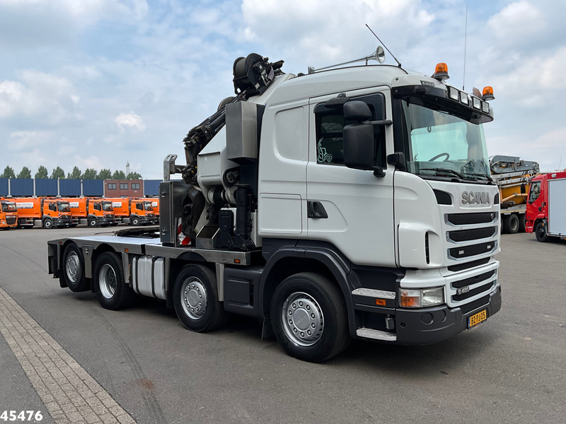 Scania G 480 HMF 85 Tonmeter laadkraan + Fly-Jib - شاحنة جرار: صور 4 Scania G 480 HMF 85 Tonmeter laadkraan + Fly-Jib - شاحنة جرار: صور 4
