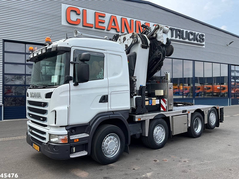 Scania G 480 HMF 85 Tonmeter laadkraan + Fly-Jib - شاحنة جرار: صور 5 Scania G 480 HMF 85 Tonmeter laadkraan + Fly-Jib - شاحنة جرار: صور 5