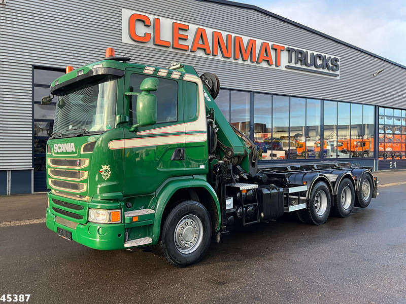 Scania G 490 8x4 Euro 6 Hiab 24 Tonmeter laadkraan - شاحنة - نظام الكابلات, شاحنة كرين: صور 3 Scania G 490 8x4 Euro 6 Hiab 24 Tonmeter laadkraan - شاحنة - نظام الكابلات, شاحنة كرين: صور 3