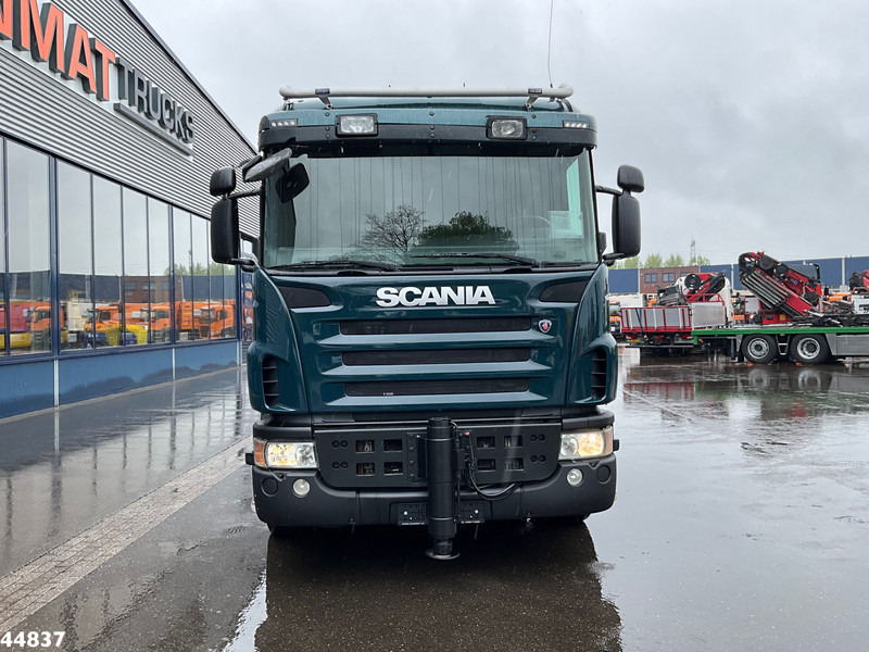 Scania G480 8x4 HMF 60 Tonmeter laadkraan + Fly-jib - شاحنة ذات الخطاف, شاحنة كرين: صور 4 Scania G480 8x4 HMF 60 Tonmeter laadkraan + Fly-jib - شاحنة ذات الخطاف, شاحنة كرين: صور 4