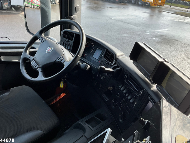شاحنة القمامة Scania P 280 6x2 Euro 6 VDL Translift zijlader Just 159.334 km!: صور 12