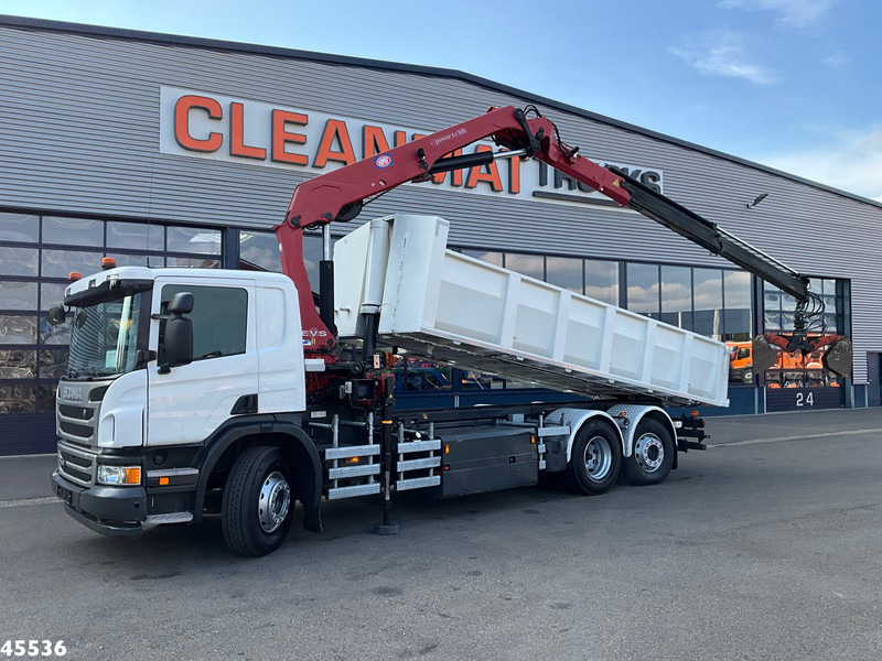 Scania P 340 Euro 6 CNG HMF 25 Tonmeter laadkraan Just 72.852 km! - قلابات, شاحنة كرين: صور 1 Scania P 340 Euro 6 CNG HMF 25 Tonmeter laadkraan Just 72.852 km! - قلابات, شاحنة كرين: صور 1