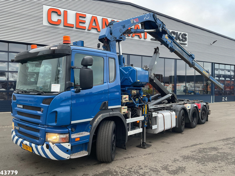 Scania P 360 8x2 Hiab 21 Tonmeter laadkraan - شاحنة ذات الخطاف, شاحنة كرين: صور 1 Scania P 360 8x2 Hiab 21 Tonmeter laadkraan - شاحنة ذات الخطاف, شاحنة كرين: صور 1
