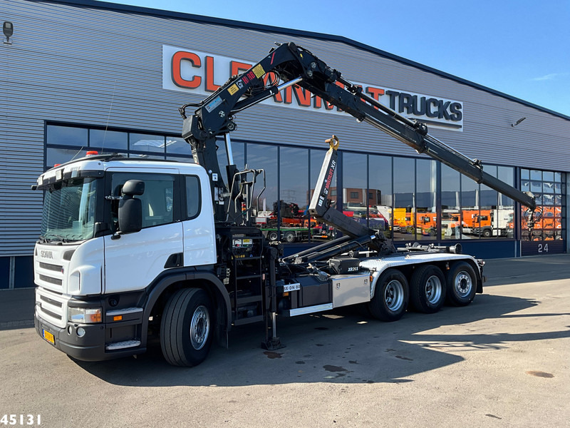 Scania P 380 8x4 Euro 5 Hiab 21 Tonmeter laadkraan Just 244.337 km! - شاحنة ذات الخطاف, شاحنة كرين: صور 1 Scania P 380 8x4 Euro 5 Hiab 21 Tonmeter laadkraan Just 244.337 km! - شاحنة ذات الخطاف, شاحنة كرين: صور 1