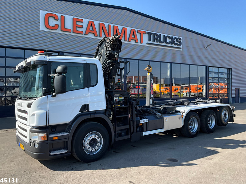 Scania P 380 8x4 Euro 5 Hiab 21 Tonmeter laadkraan Just 244.337 km! - شاحنة ذات الخطاف, شاحنة كرين: صور 2 Scania P 380 8x4 Euro 5 Hiab 21 Tonmeter laadkraan Just 244.337 km! - شاحنة ذات الخطاف, شاحنة كرين: صور 2