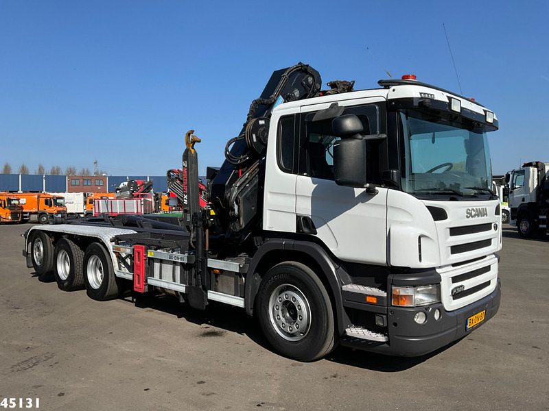 Scania P 380 8x4 Euro 5 Hiab 21 Tonmeter laadkraan Just 244.337 km! - شاحنة ذات الخطاف, شاحنة كرين: صور 3 Scania P 380 8x4 Euro 5 Hiab 21 Tonmeter laadkraan Just 244.337 km! - شاحنة ذات الخطاف, شاحنة كرين: صور 3