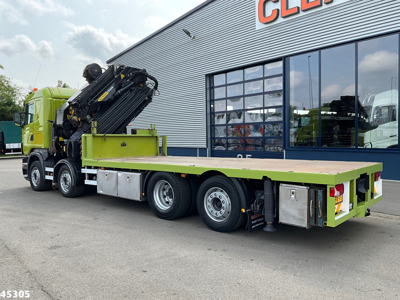 Scania R 420 8x2 manual Palfinger 85 Tonmeter laadkraan + Fly-Jib - شاحنة كرين: صور 5 Scania R 420 8x2 manual Palfinger 85 Tonmeter laadkraan + Fly-Jib - شاحنة كرين: صور 5