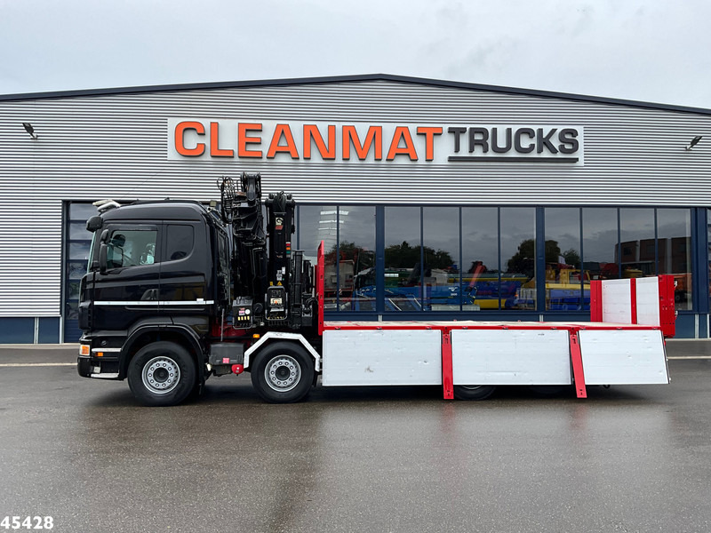 Scania R 480 8x2 Retarder Hiab 47 Tonmeter laadkraan + Fly-Jib! Just 242.931 km! - شاحنة كرين: صور 4 Scania R 480 8x2 Retarder Hiab 47 Tonmeter laadkraan + Fly-Jib! Just 242.931 km! - شاحنة كرين: صور 4