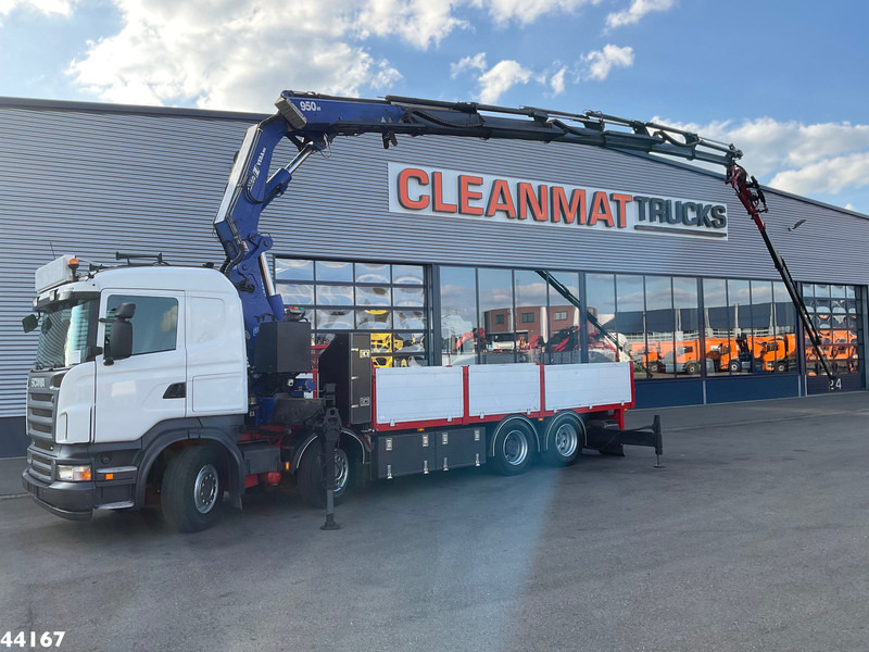 Scania R 480 Amco Veba 95 Tonmeter laadkraan + Fly-Jib - شاحنة كرين: صور 1 Scania R 480 Amco Veba 95 Tonmeter laadkraan + Fly-Jib - شاحنة كرين: صور 1