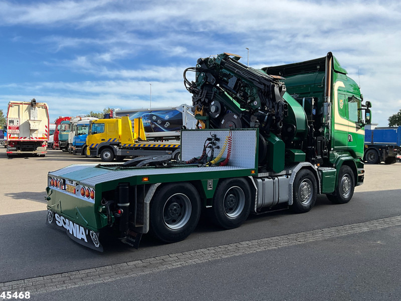 Scania R 490 8x4 Euro 6 Effer 140 Tonmeter laadkraan + Fly-Jib Just 283.508 km - شاحنة كرين: صور 4 Scania R 490 8x4 Euro 6 Effer 140 Tonmeter laadkraan + Fly-Jib Just 283.508 km - شاحنة كرين: صور 4