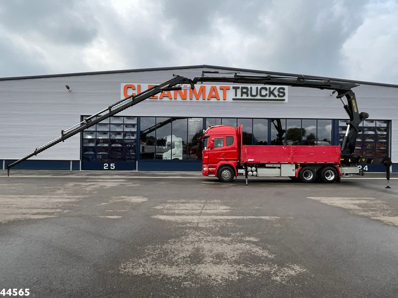 Scania R 620 V8 6x4 Palfinger 44 Tonmeter laadkraan + Fly-Jib - شاحنة كرين: صور 1 Scania R 620 V8 6x4 Palfinger 44 Tonmeter laadkraan + Fly-Jib - شاحنة كرين: صور 1