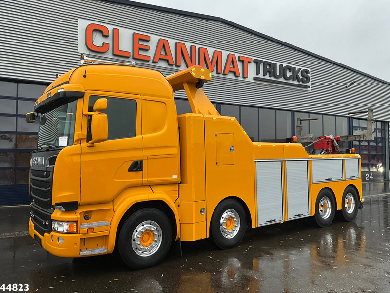 Scania R730 V8 8x4 Euro 6 Retarder Recovery truck Just 17.951 km! - سيارة السحب للتصليح: صور 1 Scania R730 V8 8x4 Euro 6 Retarder Recovery truck Just 17.951 km! - سيارة السحب للتصليح: صور 1