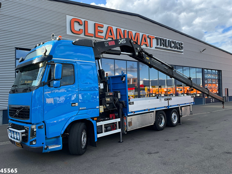 Volvo FH 16.660 Hiab 37 Tonmeter laadkraan - شاحنة كرين: صور 1 Volvo FH 16.660 Hiab 37 Tonmeter laadkraan - شاحنة كرين: صور 1