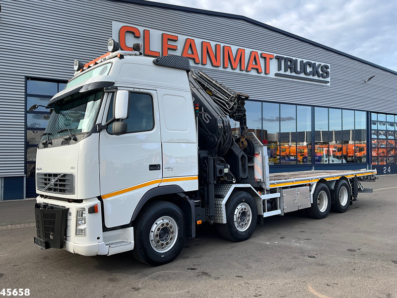 Volvo FH 480 8x4 Retarder Hiab 80 Tonmeter laadkraan + Fly-Jib! - شاحنة كرين: صور 2 Volvo FH 480 8x4 Retarder Hiab 80 Tonmeter laadkraan + Fly-Jib! - شاحنة كرين: صور 2