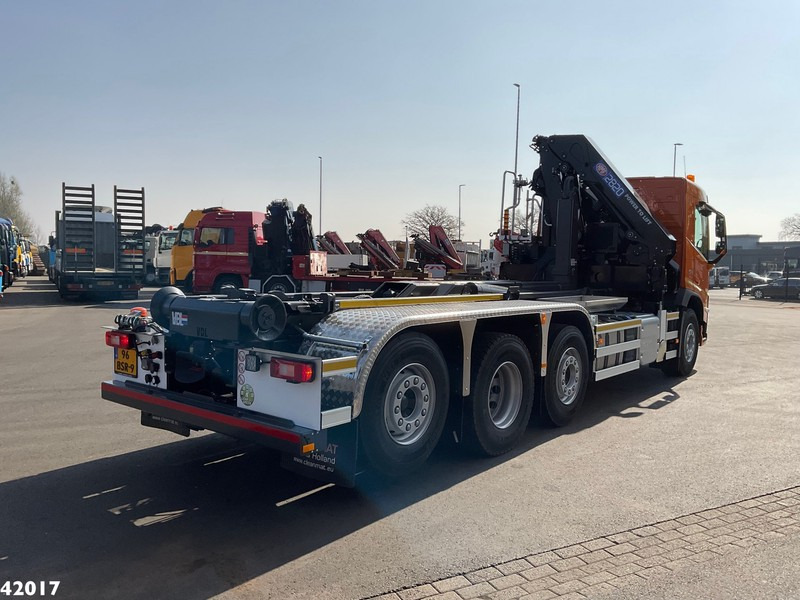 Volvo FM 420 8x2 HMF 28 Tonmeter laadkraan - شاحنة ذات الخطاف, شاحنة كرين: صور 4 Volvo FM 420 8x2 HMF 28 Tonmeter laadkraan - شاحنة ذات الخطاف, شاحنة كرين: صور 4