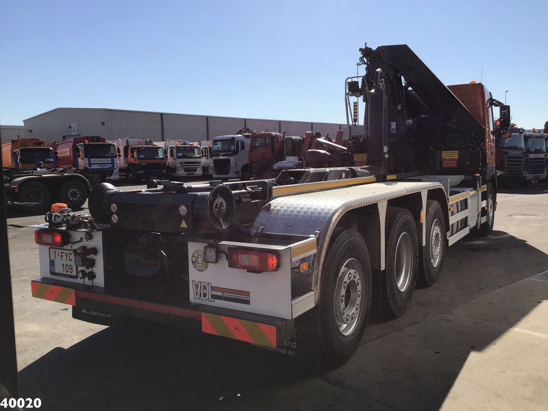 Volvo FM 420 8x2 HMF 28 ton/meter laadkraan Welvaarts weighing system - شاحنة ذات الخطاف, شاحنة كرين: صور 4 Volvo FM 420 8x2 HMF 28 ton/meter laadkraan Welvaarts weighing system - شاحنة ذات الخطاف, شاحنة كرين: صور 4