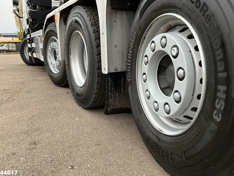 شاحنة ذات الخطاف, شاحنة كرين Volvo FM 420 8x2 Hiab 25 Tonmeter laadkraan + Welvaarts weighing system: صور 14