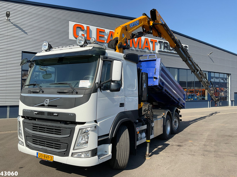 Volvo FM 460 Effer 26 Tonmeter laadkraan Kipper Just 94.130 km! - قلابات, شاحنة كرين: صور 1 Volvo FM 460 Effer 26 Tonmeter laadkraan Kipper Just 94.130 km! - قلابات, شاحنة كرين: صور 1