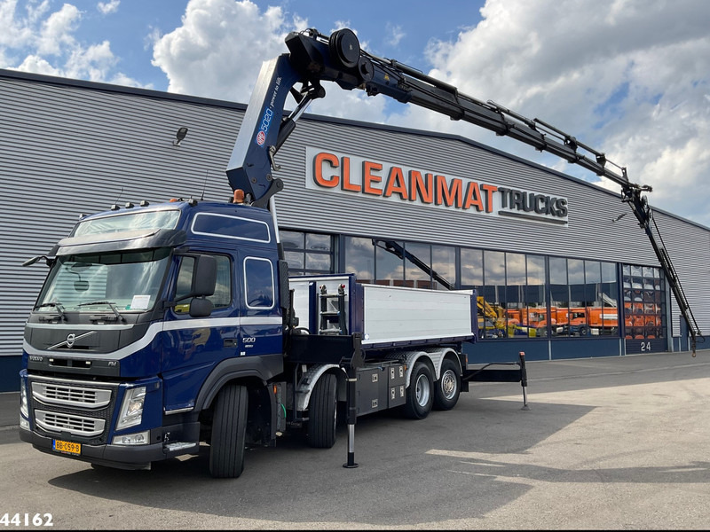 Volvo FM 500 Euro 6 HMF 50 Tonmeter laadkraan + Fly-Jib - شاحنة كرين: صور 1 Volvo FM 500 Euro 6 HMF 50 Tonmeter laadkraan + Fly-Jib - شاحنة كرين: صور 1