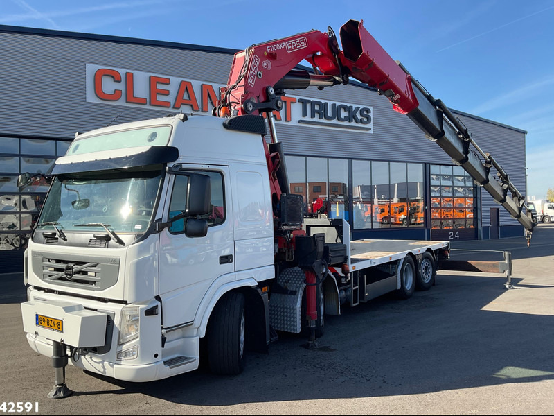 Volvo FM 540 8x2 Fassi 110 Tonmeter laadkraan - شاحنة كرين: صور 1 Volvo FM 540 8x2 Fassi 110 Tonmeter laadkraan - شاحنة كرين: صور 1