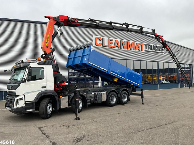 Volvo FMX 460 8x4 Euro 6 Palfinger 42 Tonmeter laadkraan + Fly-Jib! - شاحنة كرين: صور 1 Volvo FMX 460 8x4 Euro 6 Palfinger 42 Tonmeter laadkraan + Fly-Jib! - شاحنة كرين: صور 1