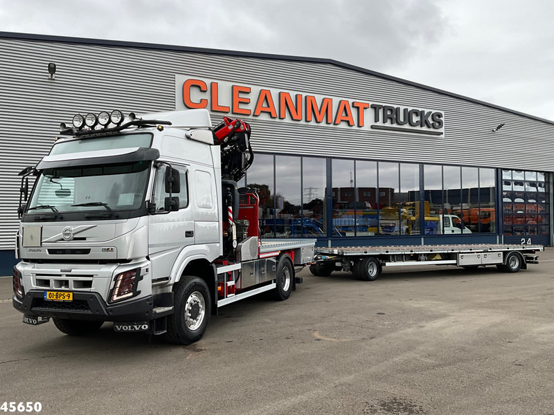 Volvo FMX 500 4x4 Fassi 31 Tonmeter laadkraan + Fly-Jib + Jumbo 2-assige aanhangwagen - شاحنة كرين: صور 1 Volvo FMX 500 4x4 Fassi 31 Tonmeter laadkraan + Fly-Jib + Jumbo 2-assige aanhangwagen - شاحنة كرين: صور 1
