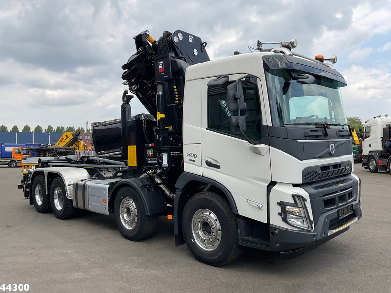 Volvo FMX 500 8x4 Euro 6 Hiab 65 Tonmeter laadkraan + Multilift 25 Ton haakarmsysteem NEW AND UNUSED! - شاحنة ذات الخطاف, شاحنة كرين: صور 5 Volvo FMX 500 8x4 Euro 6 Hiab 65 Tonmeter laadkraan + Multilift 25 Ton haakarmsysteem NEW AND UNUSED! - شاحنة ذات الخطاف, شاحنة كرين: صور 5