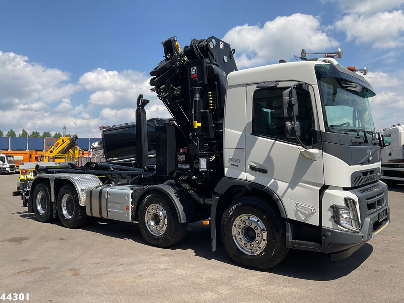 Volvo FMX 500 8x4 Euro 6 Hiab 65 Tonmeter laadkraan + Multilift 25 Ton haakarmsysteem NEW AND UNUSED! - شاحنة ذات الخطاف, شاحنة كرين: صور 5 Volvo FMX 500 8x4 Euro 6 Hiab 65 Tonmeter laadkraan + Multilift 25 Ton haakarmsysteem NEW AND UNUSED! - شاحنة ذات الخطاف, شاحنة كرين: صور 5