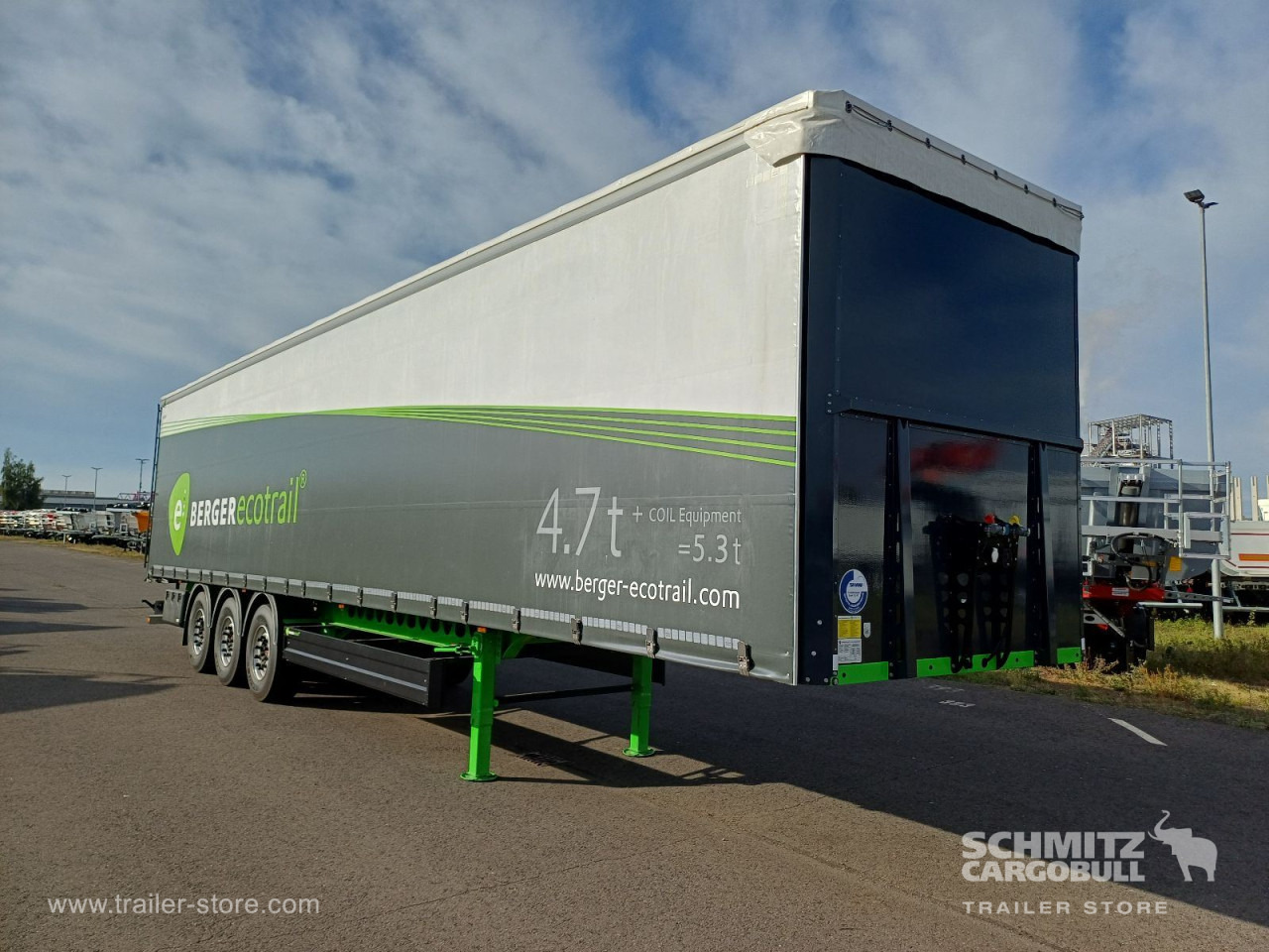 BERGER Auflieger Curtainsider Standard - الخيمة نصف مقطورة: صور 1 BERGER Auflieger Curtainsider Standard - الخيمة نصف مقطورة: صور 1