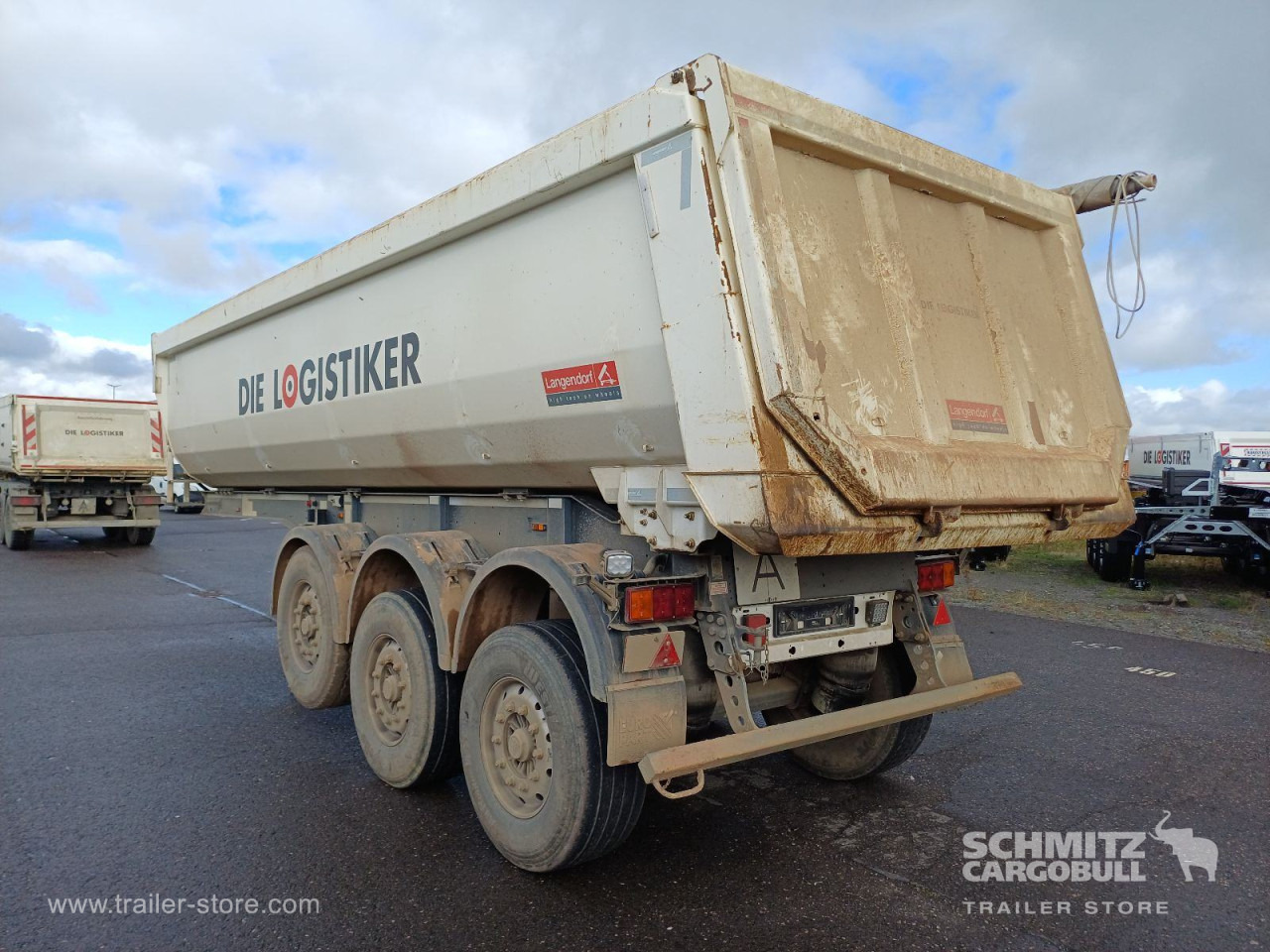 LANGENDORF Auflieger Kipper Stahlrundmulde 24m³ - قلابة نصف مقطورة: صور 5 LANGENDORF Auflieger Kipper Stahlrundmulde 24m³ - قلابة نصف مقطورة: صور 5