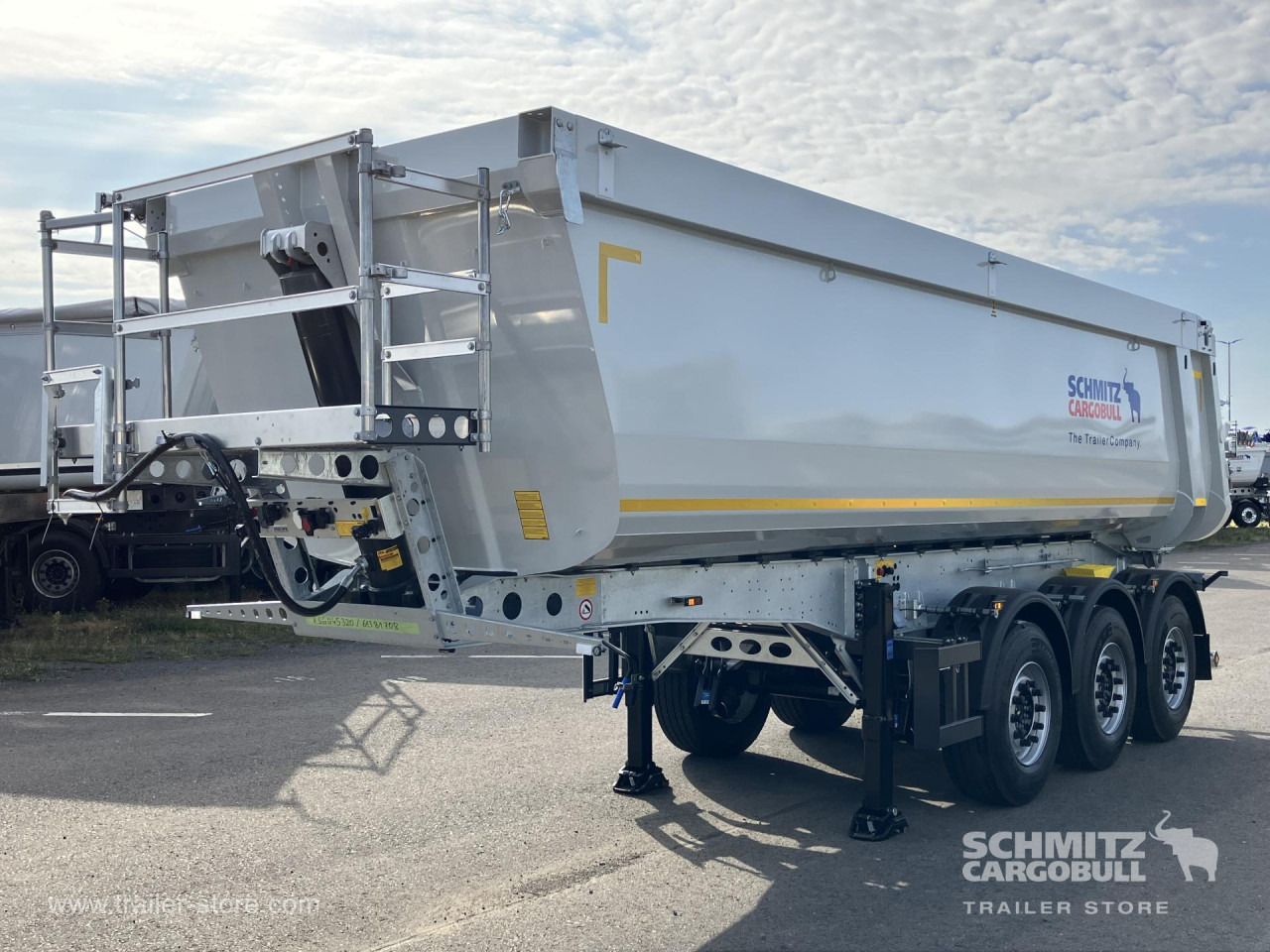 SCHMITZ Auflieger Kipper Stahlrundmulde 29m³ - قلابة نصف مقطورة: صور 5 SCHMITZ Auflieger Kipper Stahlrundmulde 29m³ - قلابة نصف مقطورة: صور 5