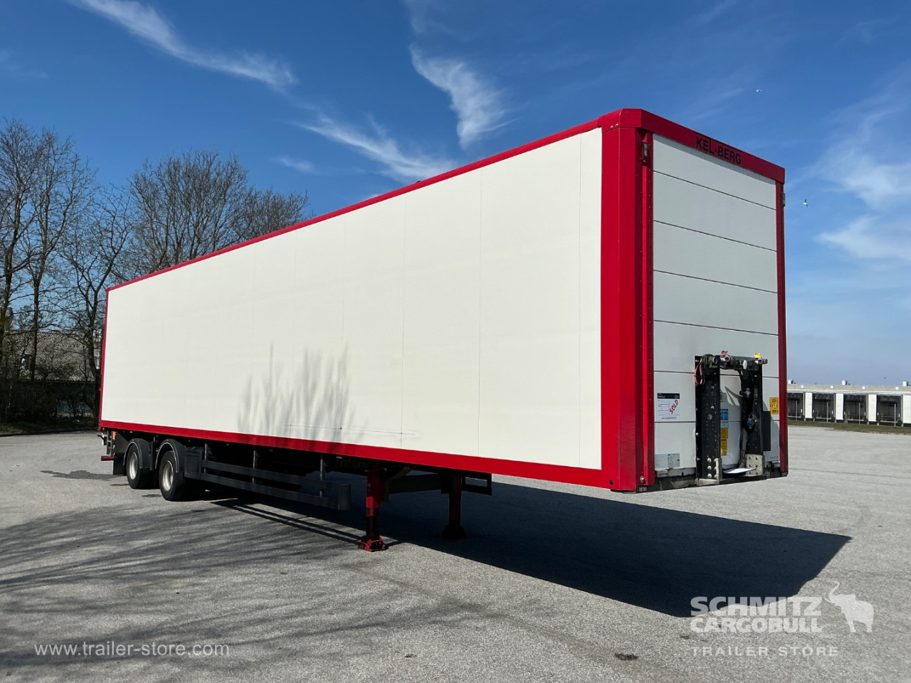 KEL-BERG Dryfreight Standard Taillift - بصندوق مغلق نصف مقطورة: صور 1 KEL-BERG Dryfreight Standard Taillift - بصندوق مغلق نصف مقطورة: صور 1