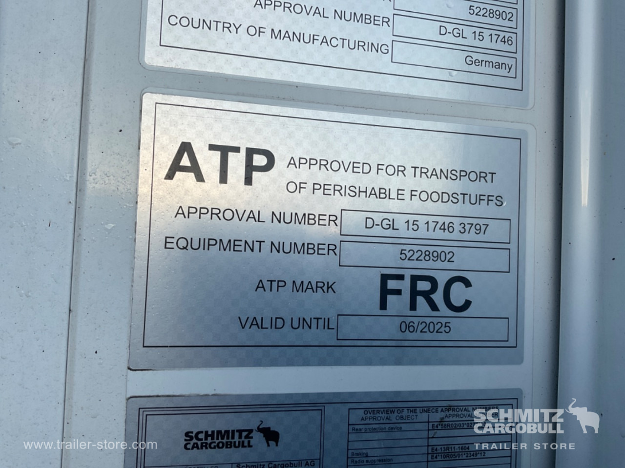 SCHMITZ Reefer Standard Double deck - متساوي نصف مقطورة: صور 5 SCHMITZ Reefer Standard Double deck - متساوي نصف مقطورة: صور 5