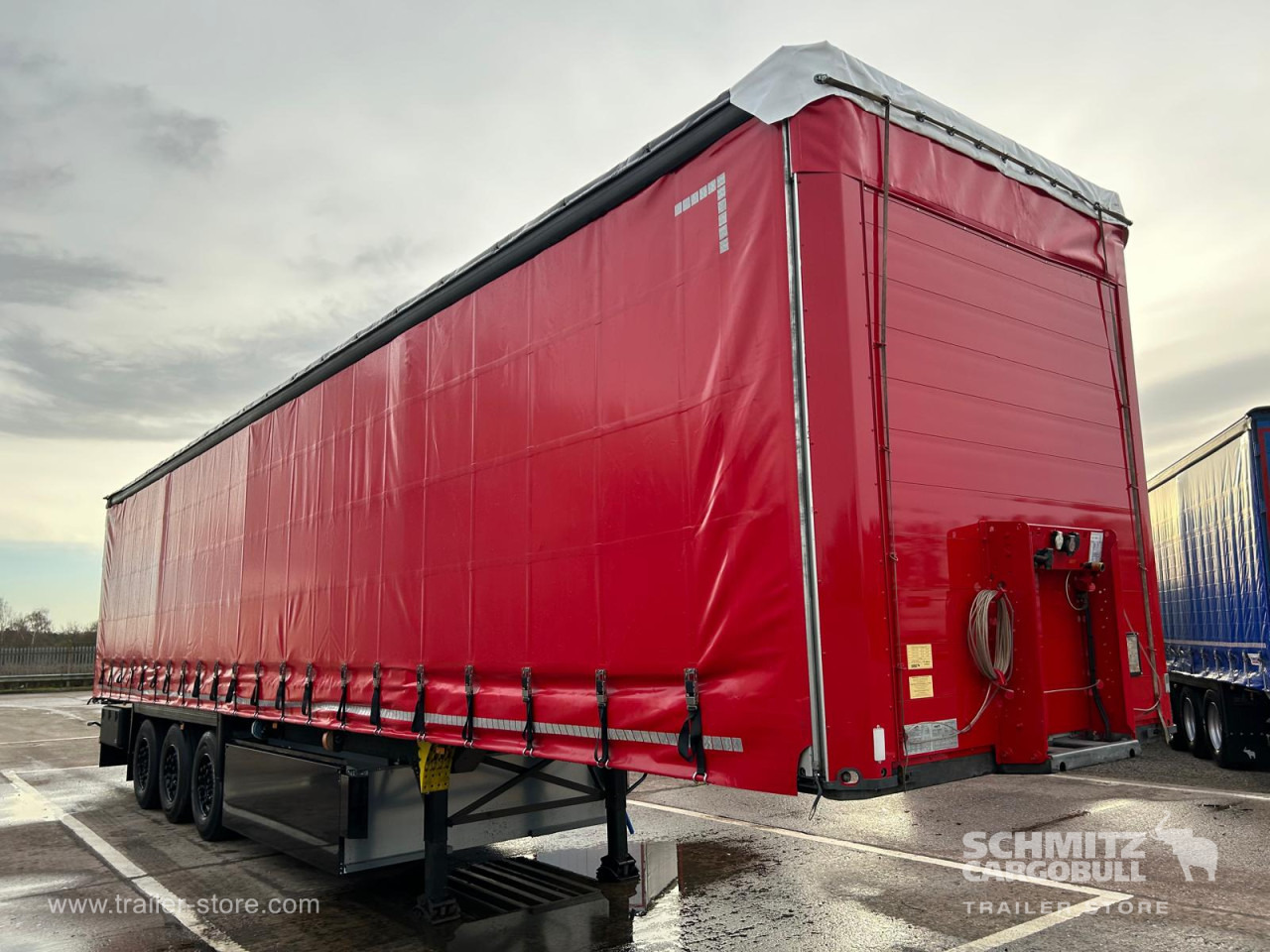 SCHMITZ Curtainsider Euroliner - الخيمة نصف مقطورة: صور 1 SCHMITZ Curtainsider Euroliner - الخيمة نصف مقطورة: صور 1