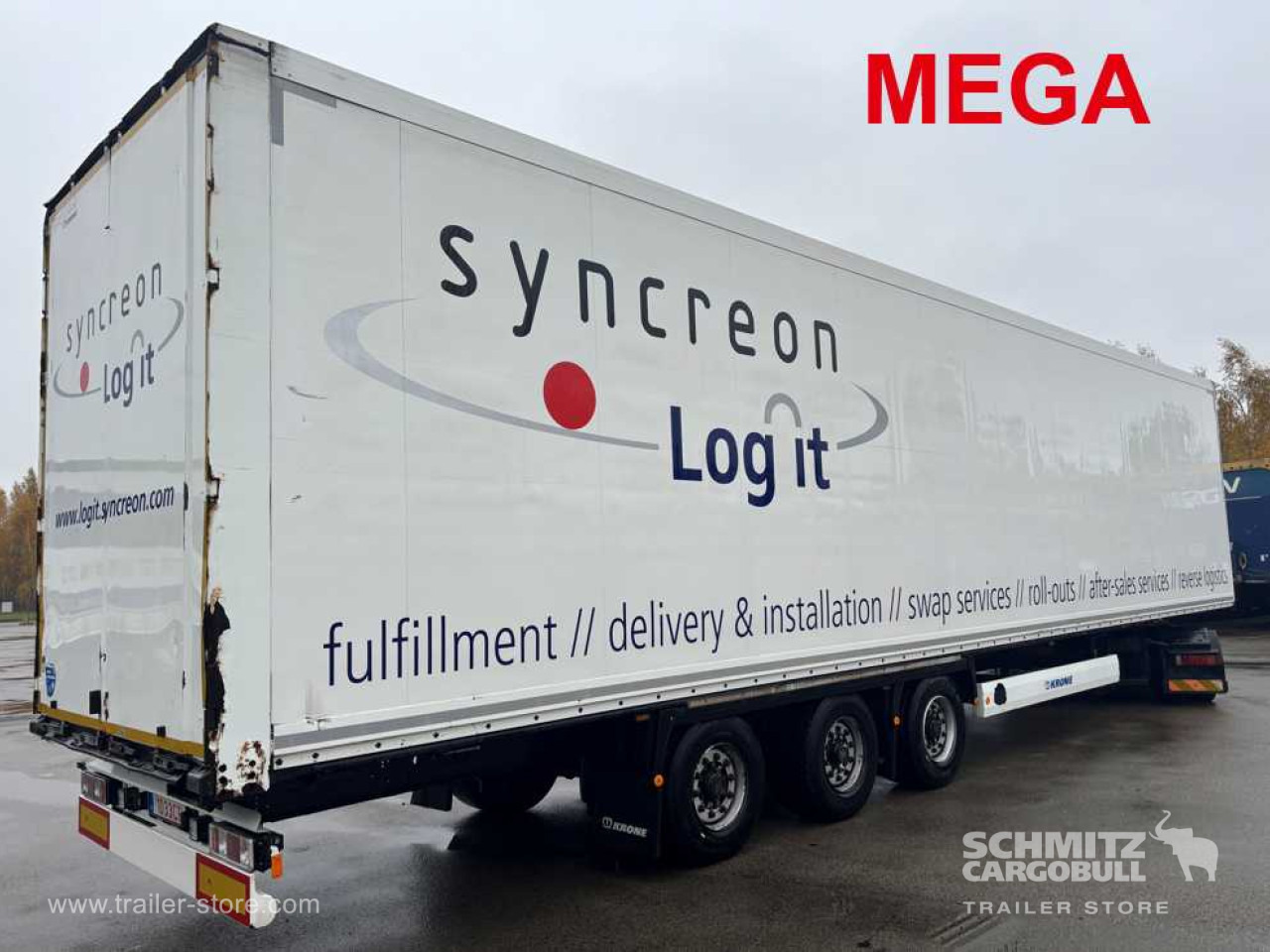 KRONE Dryfreight Standard Double deck - بصندوق مغلق نصف مقطورة: صور 1 KRONE Dryfreight Standard Double deck - بصندوق مغلق نصف مقطورة: صور 1