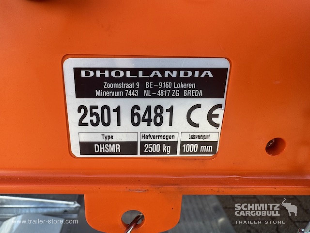 SCHMITZ Oplegger Vries Standard Taillift - متساوي نصف مقطورة: صور 2 SCHMITZ Oplegger Vries Standard Taillift - متساوي نصف مقطورة: صور 2