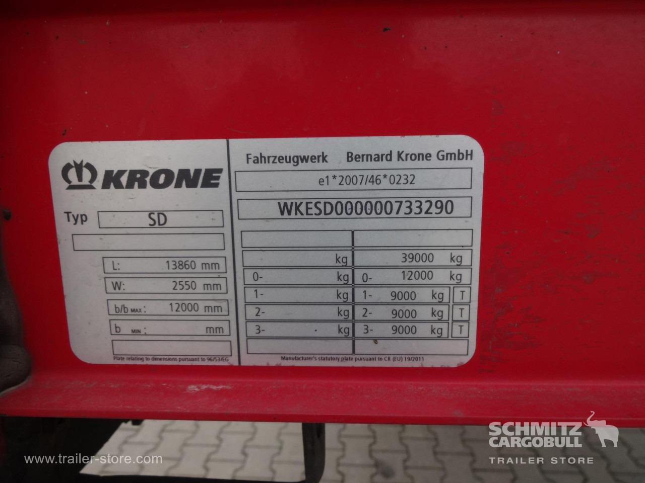 KRONE Curtainsider Mega - الخيمة نصف مقطورة: صور 2 KRONE Curtainsider Mega - الخيمة نصف مقطورة: صور 2