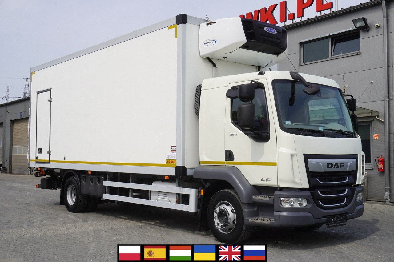 DAF LF 16.260 / Jegger Refrigerator / Carrier Supra 750 / DHOLLANDIA 1500 kg / Sleeper cab - مبردة شاحنة: صور 1 DAF LF 16.260 / Jegger Refrigerator / Carrier Supra 750 / DHOLLANDIA 1500 kg / Sleeper cab - مبردة شاحنة: صور 1