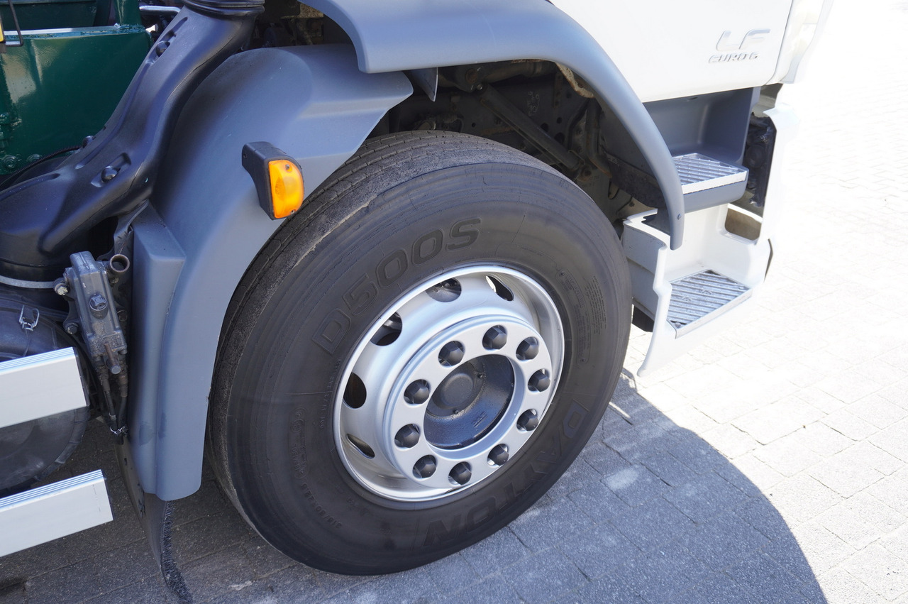 شاحنة كرين DAF LF 18.310 E6 / Skip loader Fornal NKR 130V / HDS HMF 735 K2 / Manual gearbox: صور 23