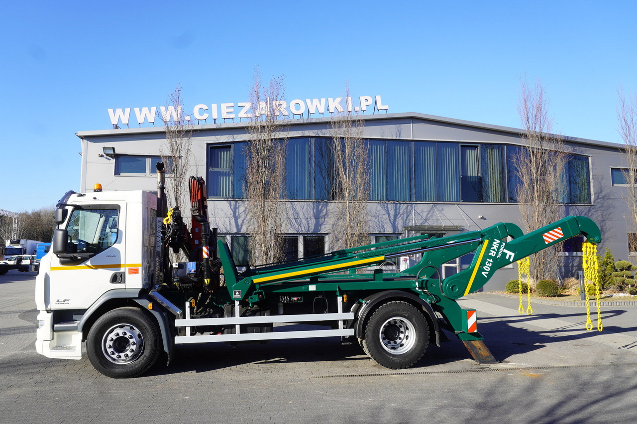 DAF LF 18.310 E6 / Skip loader Fornal NKR 130V / HDS HMF 735 K2 / Manual gearbox - شاحنات قابلة للفك شاحنة, شاحنة كرين: صور 3 DAF LF 18.310 E6 / Skip loader Fornal NKR 130V / HDS HMF 735 K2 / Manual gearbox - شاحنات قابلة للفك شاحنة, شاحنة كرين: صور 3