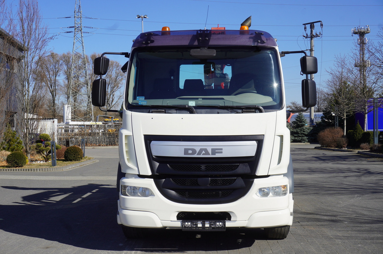 شاحنة كرين DAF LF 18.310 E6 / Skip loader Fornal NKR 130V / HDS HMF 735 K2 / Manual gearbox: صور 11