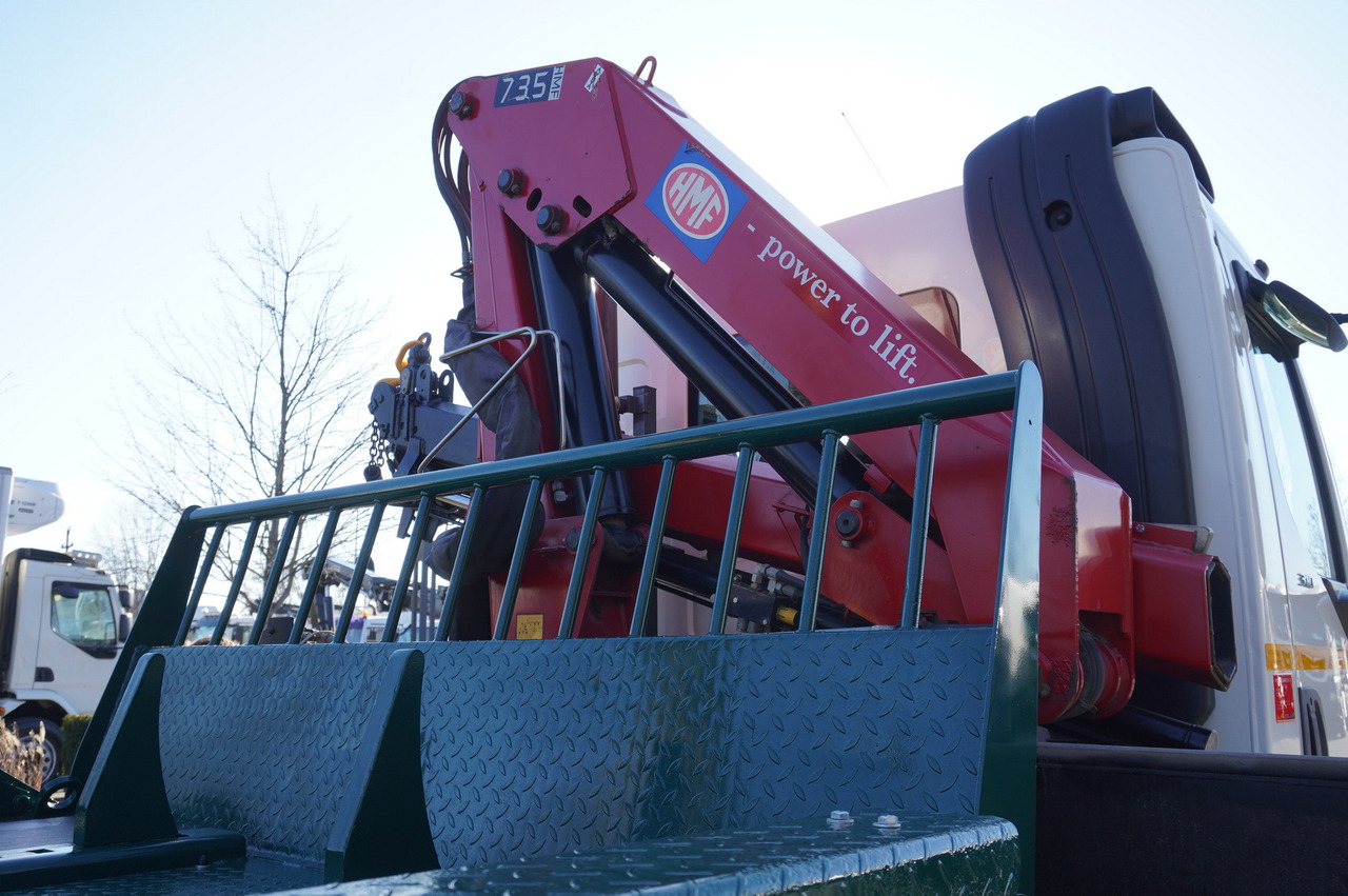 شاحنة كرين DAF LF 18.310 E6 / Skip loader Fornal NKR 130V / HDS HMF 735 K2 / Manual gearbox: صور 18