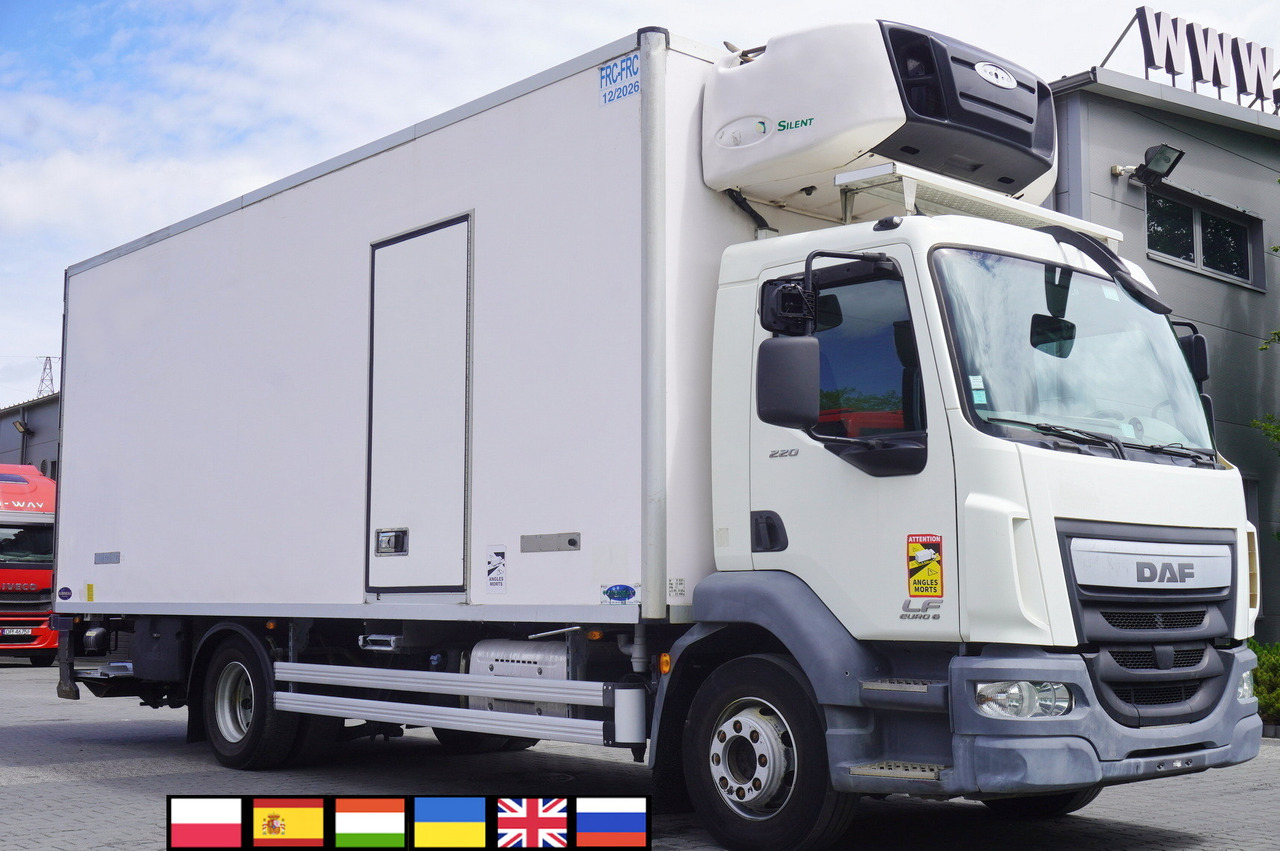 DAF LF 220 / Refrigerator 16 EPAL Multitemp / Carrier Supra 1150 MT / Palfinger 1500 kg - مبردة شاحنة: صور 1 DAF LF 220 / Refrigerator 16 EPAL Multitemp / Carrier Supra 1150 MT / Palfinger 1500 kg - مبردة شاحنة: صور 1