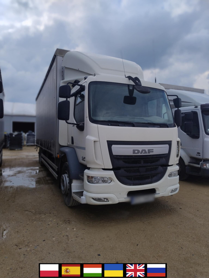 DAF LF 250 / Curtainsider 18 EPAL / sleeping cab - شاحنة ستارة: صور 1 DAF LF 250 / Curtainsider 18 EPAL / sleeping cab - شاحنة ستارة: صور 1