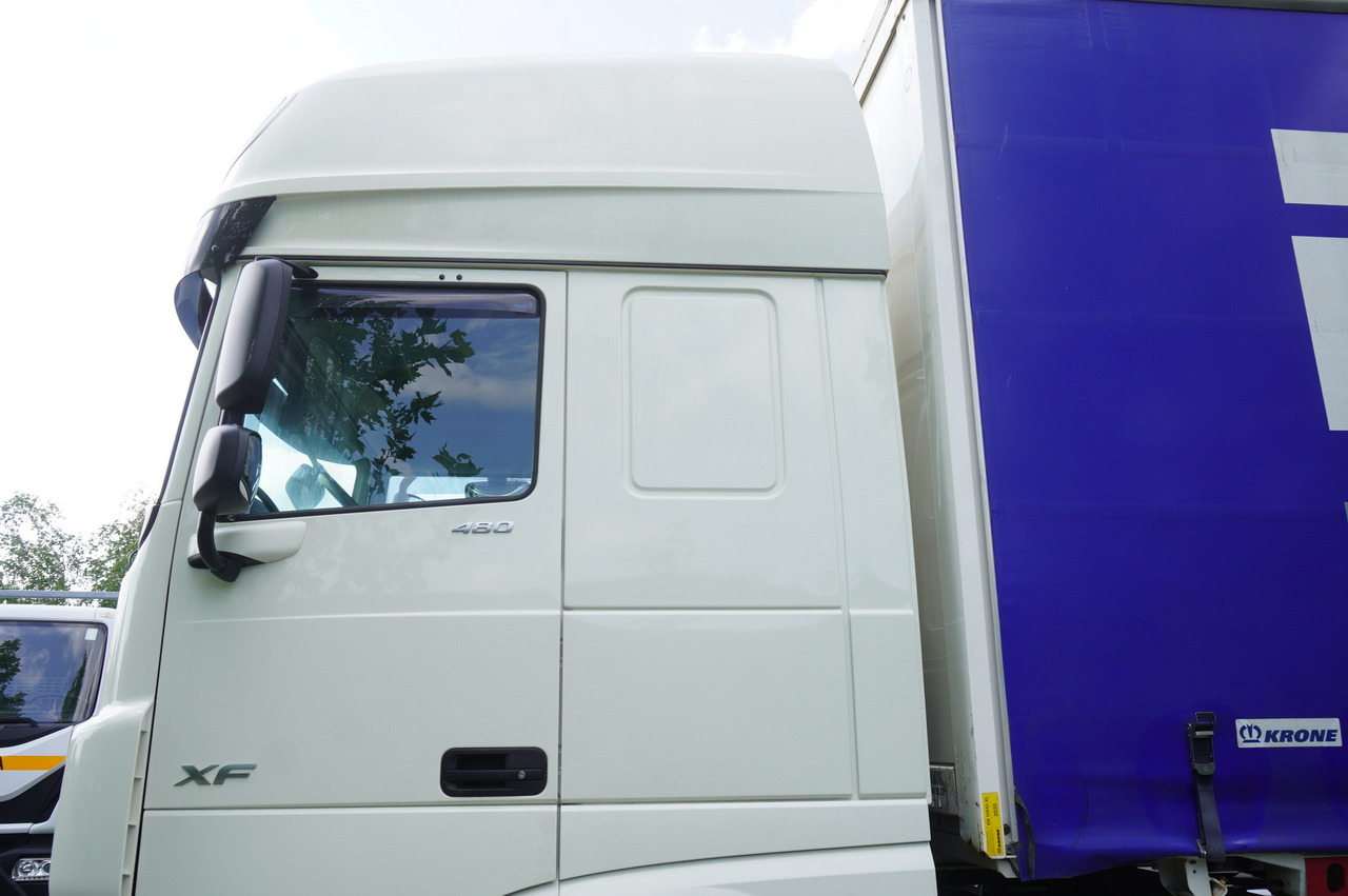 شاحنة ستارة DAF XF 480 SSC / Curtainsider 19 EPAL / 2021: صور 13