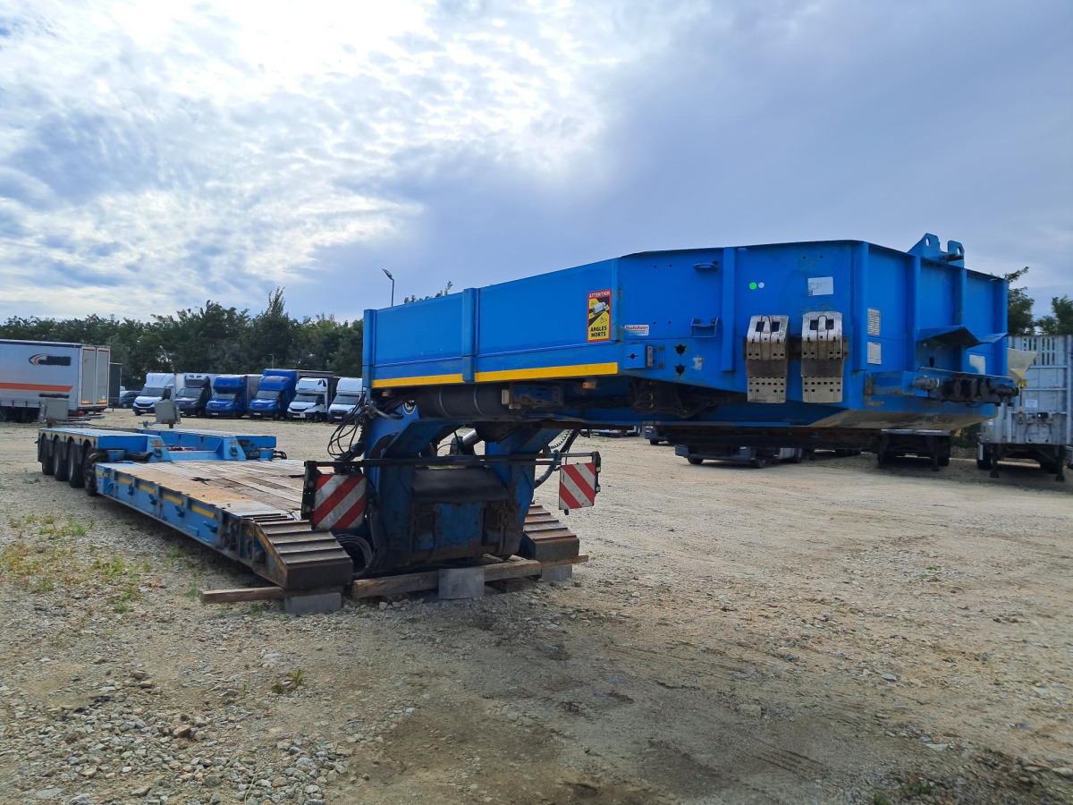 FAYMONVILLE TiefBet STBZ-4VA – / 4 steered axles / 83 t - عربة مسطحة منخفضة نصف مقطورة: صور 3 FAYMONVILLE TiefBet STBZ-4VA – / 4 steered axles / 83 t - عربة مسطحة منخفضة نصف مقطورة: صور 3