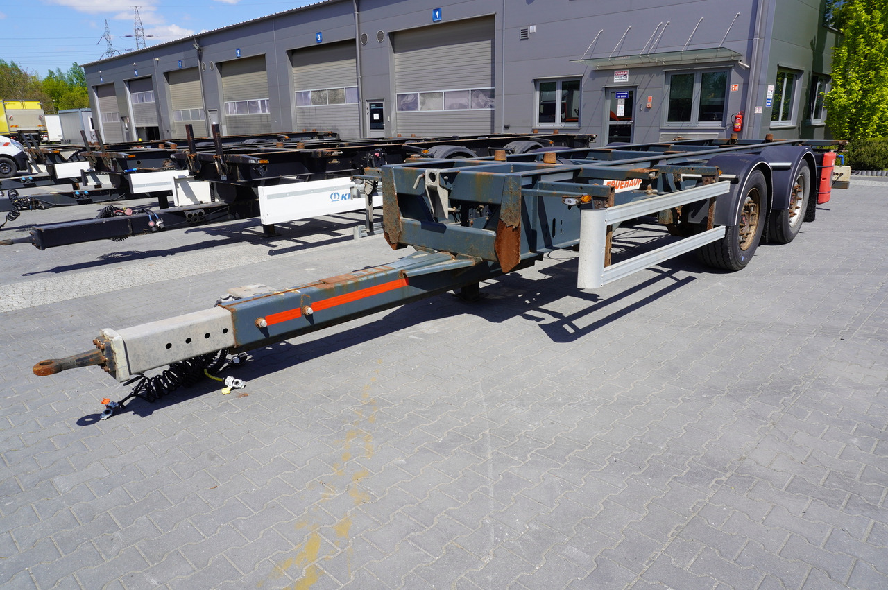 FRUEHAUF BDF / 18 t - الشاسية مقطورة: صور 1 FRUEHAUF BDF / 18 t - الشاسية مقطورة: صور 1