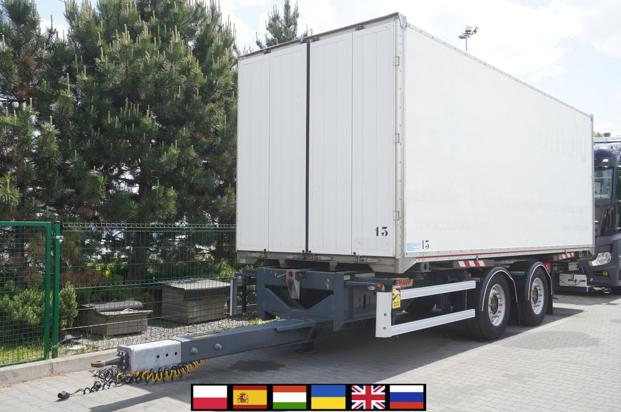 Fruehauf passthrough box trailer 18 EPAL / 2021 / SAF axles - بصندوق مغلق مقطورة: صور 1 Fruehauf passthrough box trailer 18 EPAL / 2021 / SAF axles - بصندوق مغلق مقطورة: صور 1