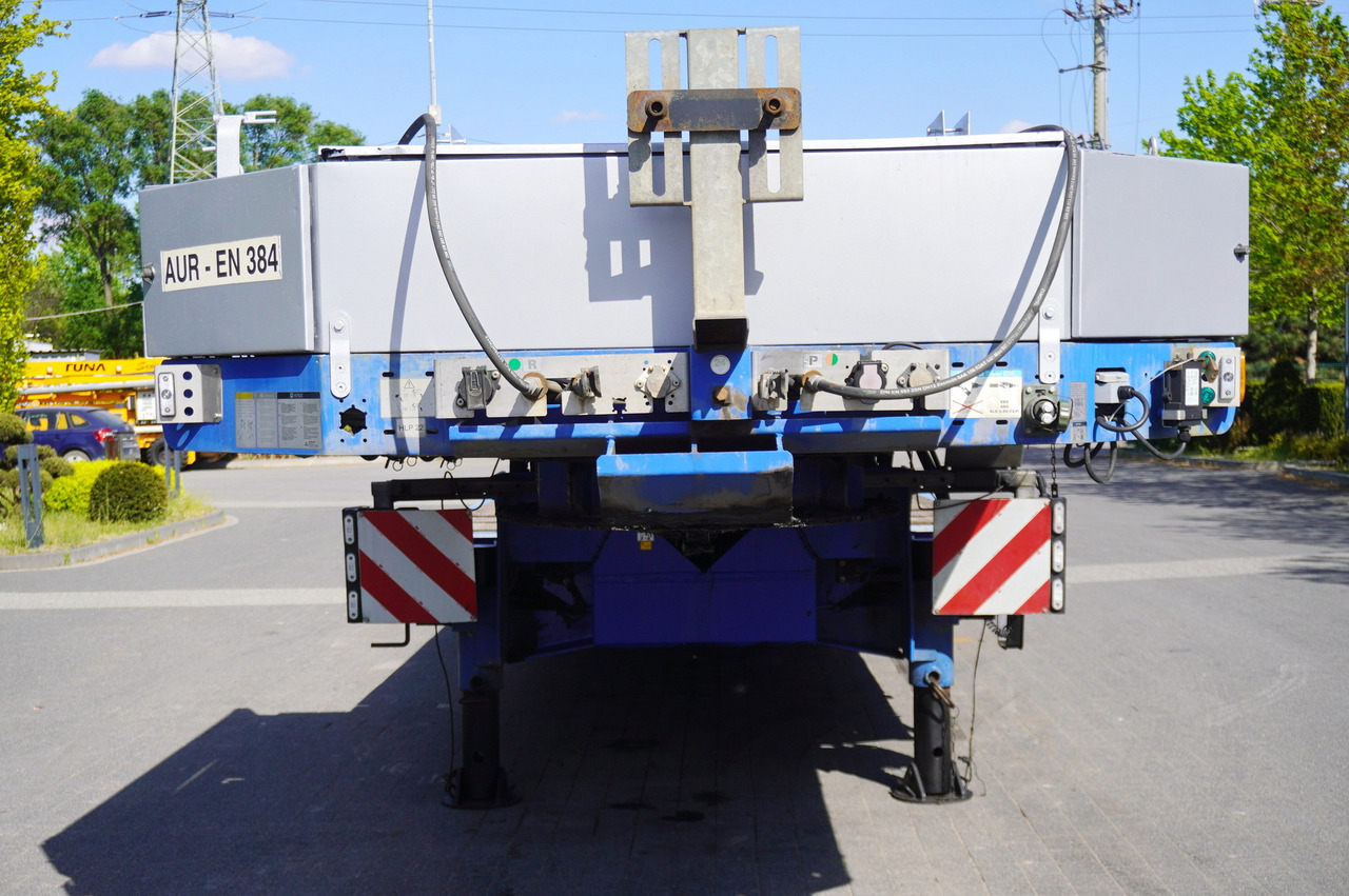 عربة مسطحة منخفضة نصف مقطورة لنقل المعدات الثقيلة GOLDHOFER STZ-L6-62/80 / 6 axles / 61 T load cap. / Add. permissions: صور 11