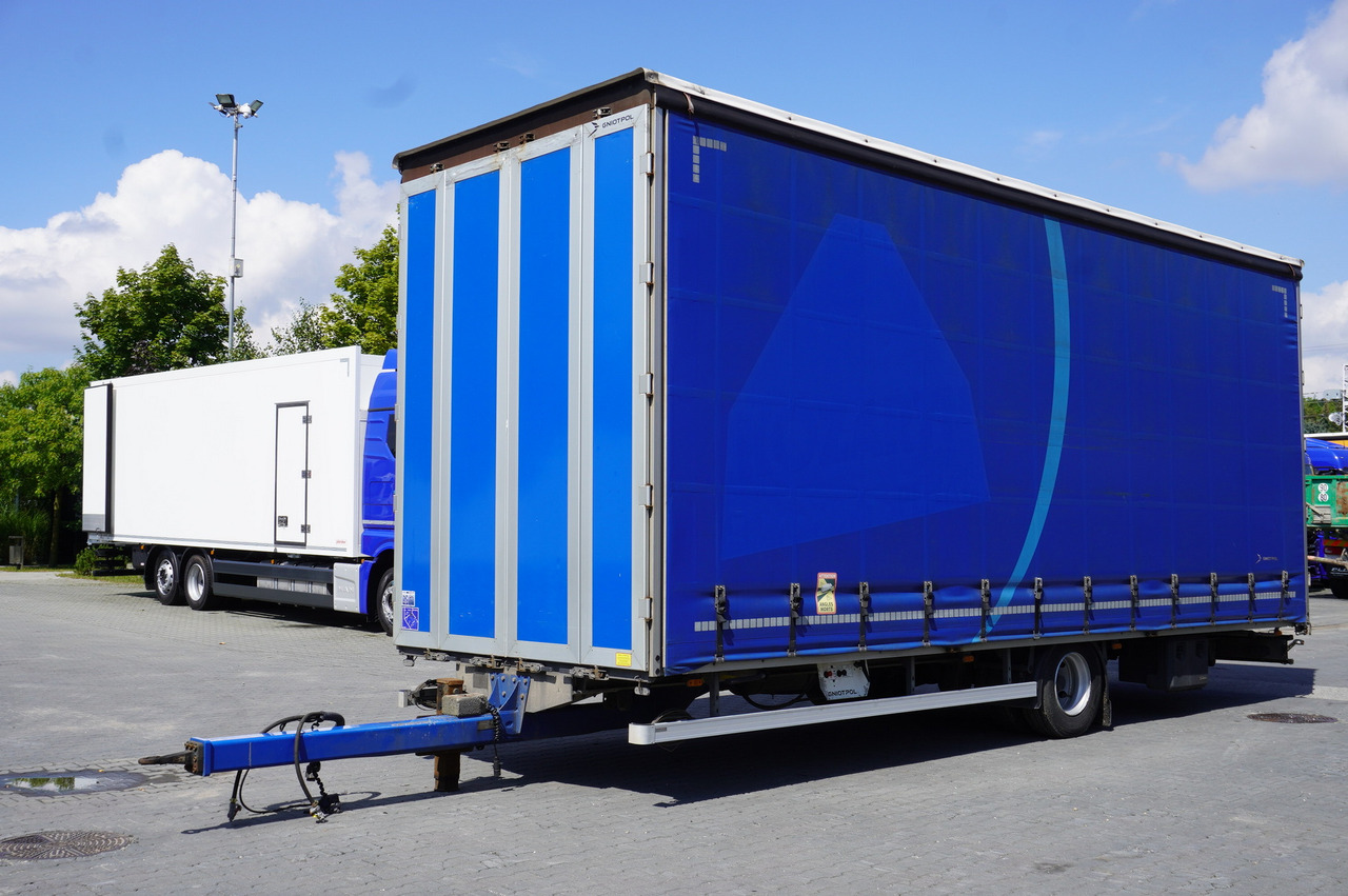 Gniotpol Tandem trailer / 10t / 2018 / 19 pallets - مقطورة ستارة: صور 1 Gniotpol Tandem trailer / 10t / 2018 / 19 pallets - مقطورة ستارة: صور 1
